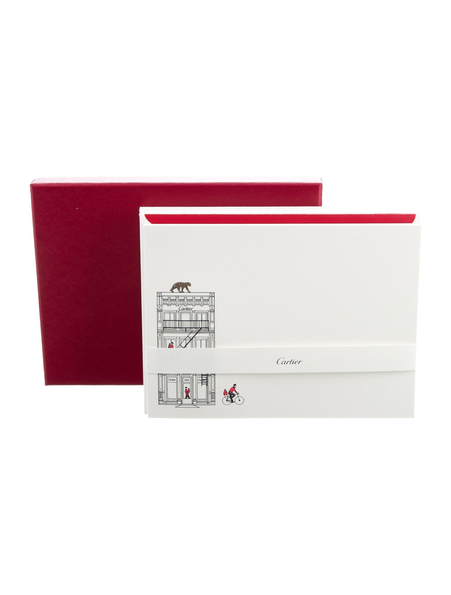 Cartier 21-Piece Stationery Card Set